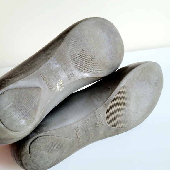 Melissa + Oswald Ultragirl Grey Disney Flats Shoes - Picture 7 of 8